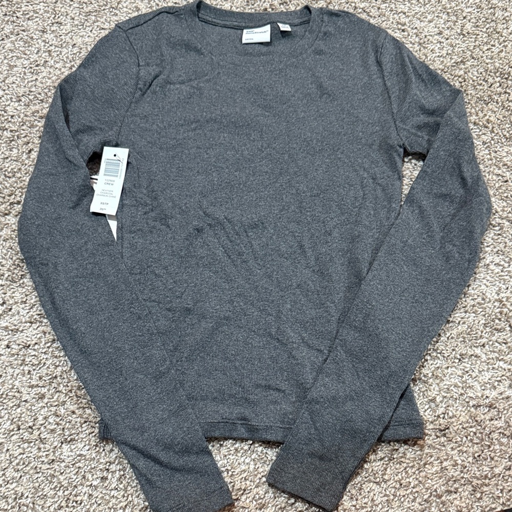 Aritzia TNA Homestretch Ribbed Top